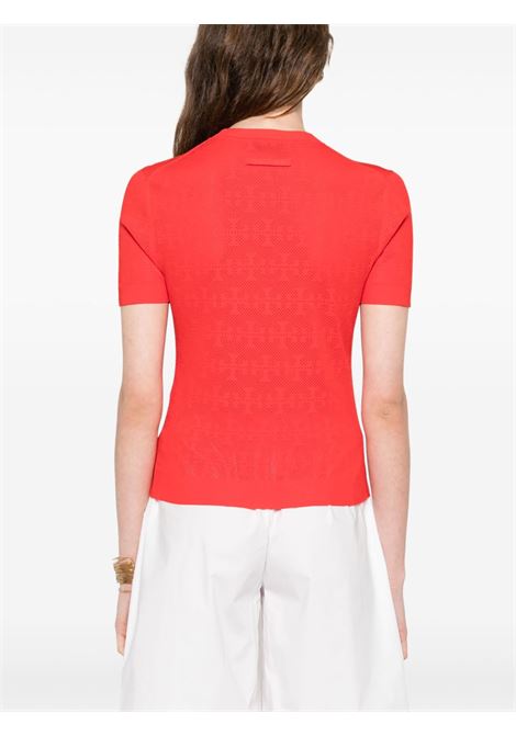 Top in maglia in rosso Tory burch - donna TORY BURCH | 168853603